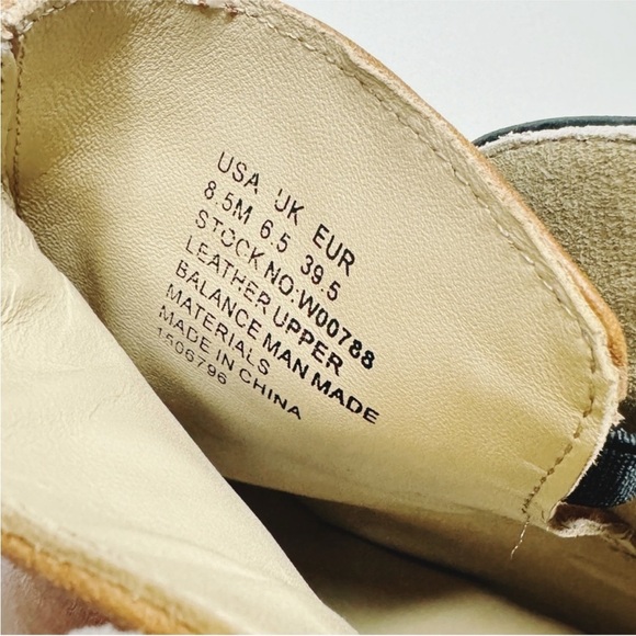 Wolverine 1000 Mile Tan and Black Leather Ankle Boots - 8.5 - Picture 11 of 11